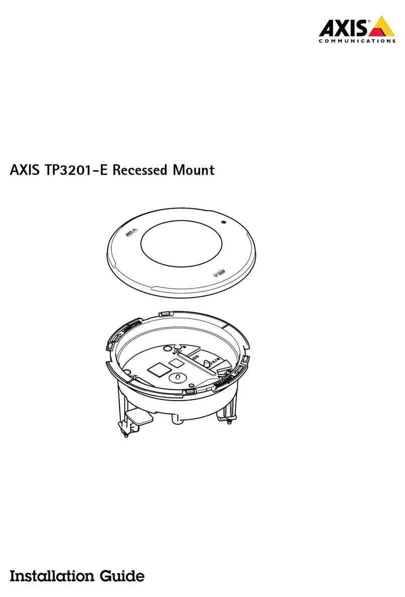 Axis TP3201-E User manual