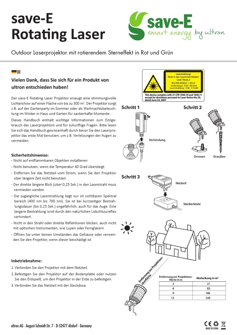 ultron save-E User manual ultron save-E User manual
