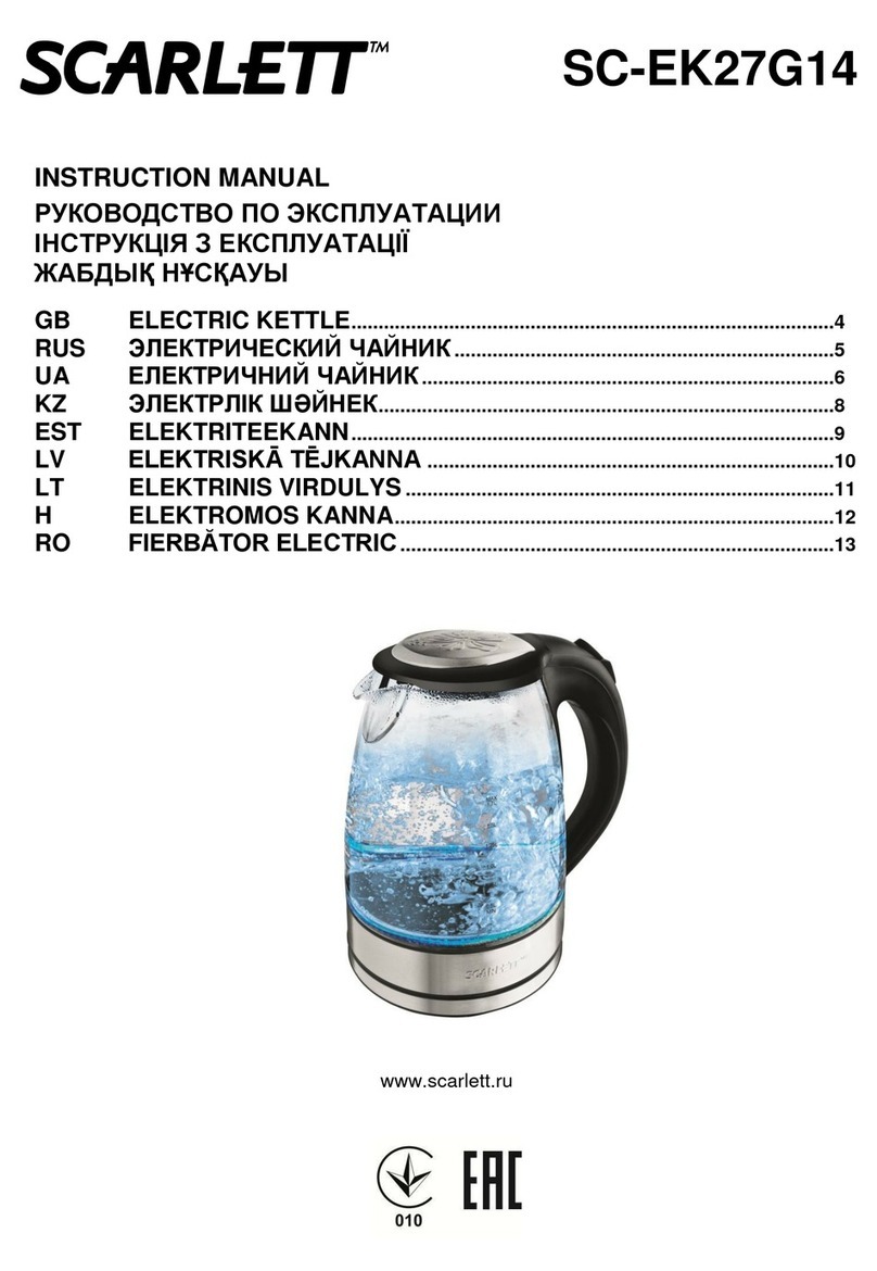 Scarlett SC-EK27G14 User manual
