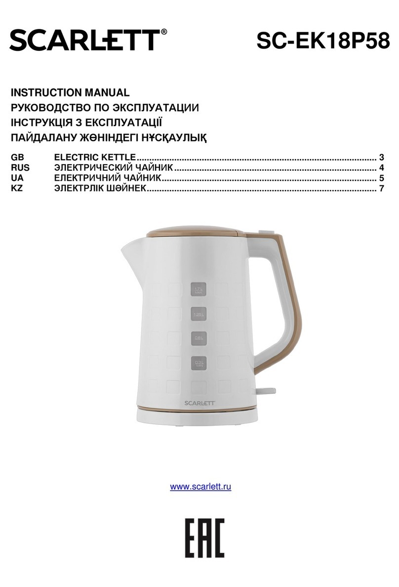 Scarlett SC-EK18P58 User manual