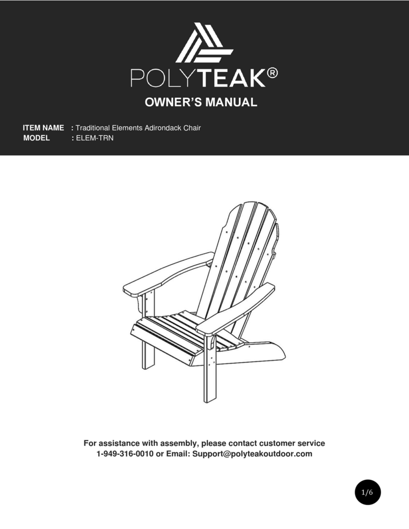 Polyteak ELEM-TRN User manual Polyteak ELEM-TRN User manual