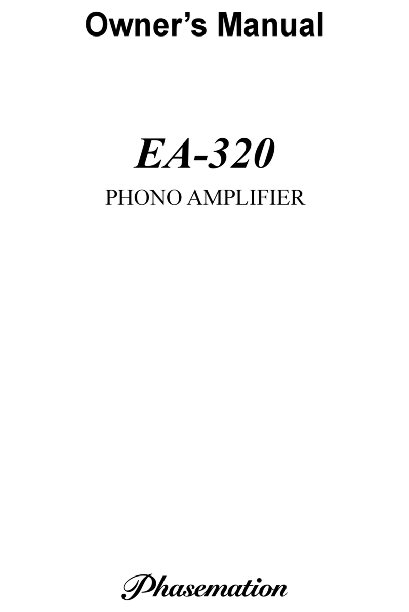 Phasemation EA-320 User manual