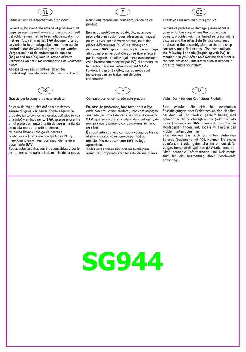Solid SG944 User manual Solid SG944 User manual