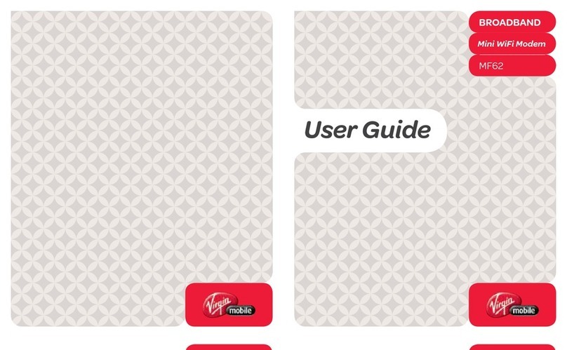 Virgin MF62 User manual