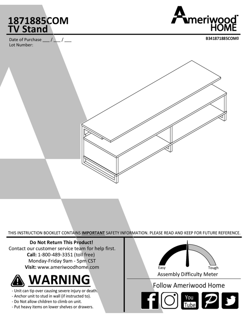 Ameriwood HOME 1871885COM User manual Ameriwood HOME 1871885COM User manual