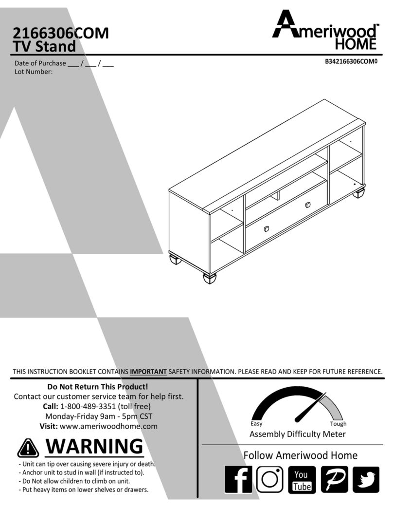 Ameriwood HOME 2166306COM User manual Ameriwood HOME 2166306COM User manual