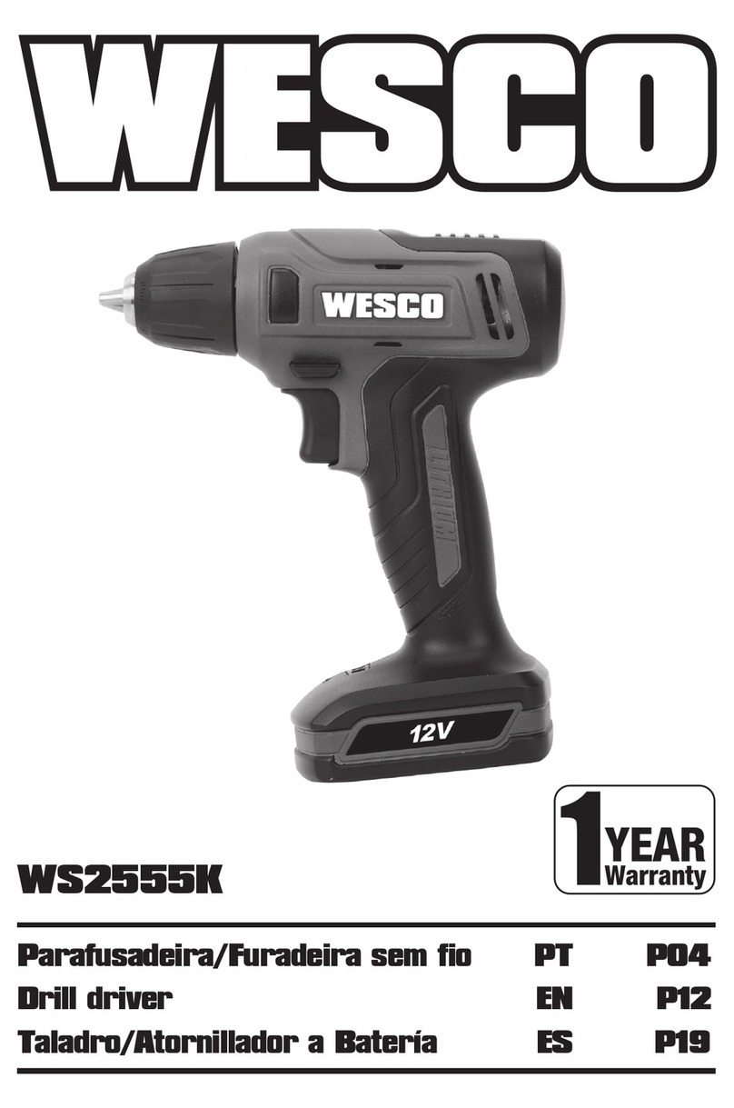 Wesco WS2555K User manual