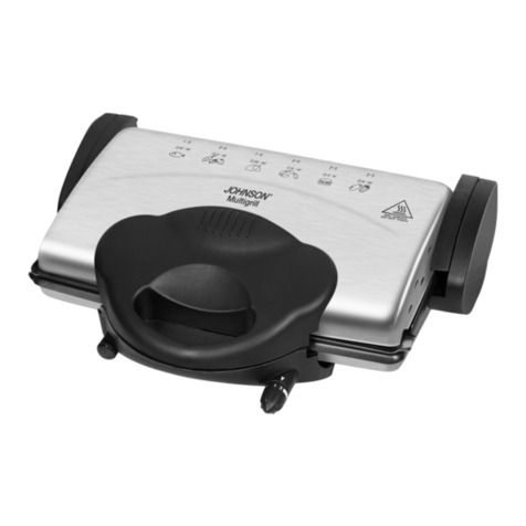 Johnson Multigrill User manual