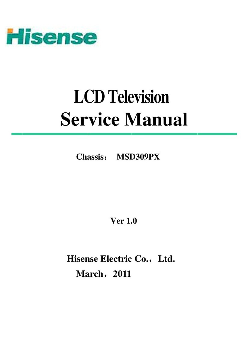 Hisense 32LD840FT User manual
