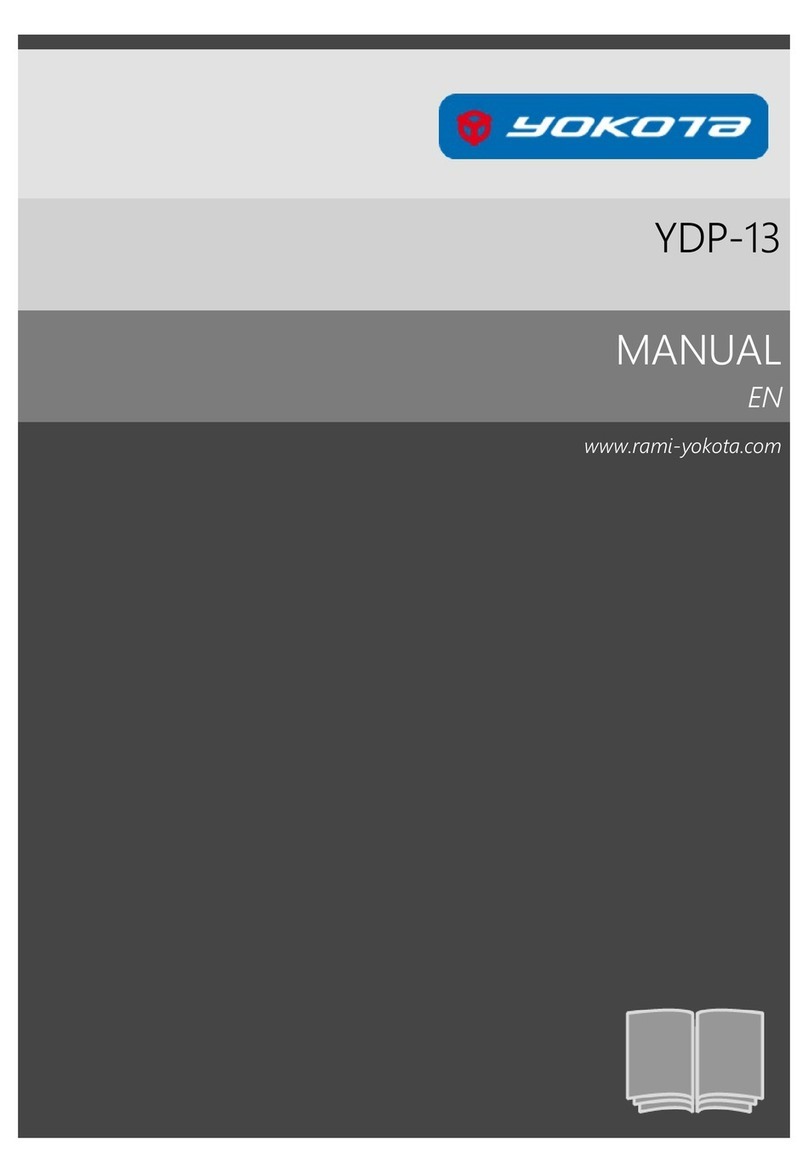 Yokota YDP-13 User manual