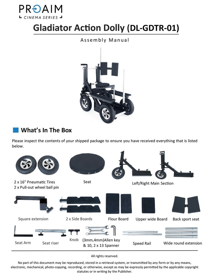 PROAIM Gladiator Action Dolly Assembly manual
