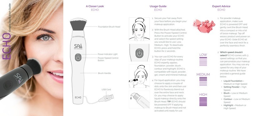Spa Sciences ECHO User manual Spa Sciences ECHO User manual