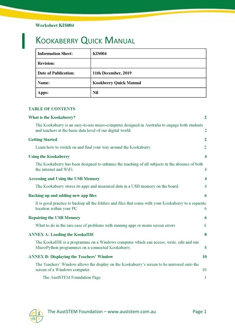 AustSTEM Kookaberry Installation guide