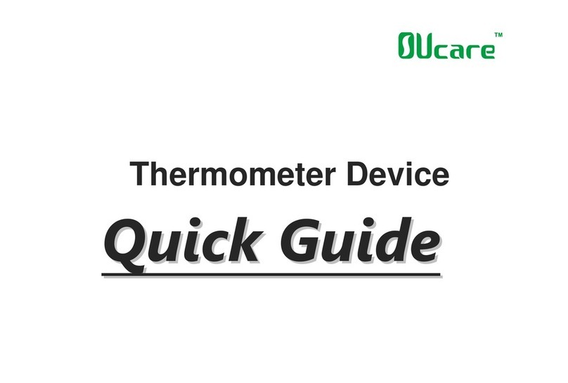 OUcare Thermometer Device User manual