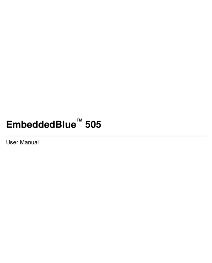 A7 Engineering EmbeddedBlue 505 User manual