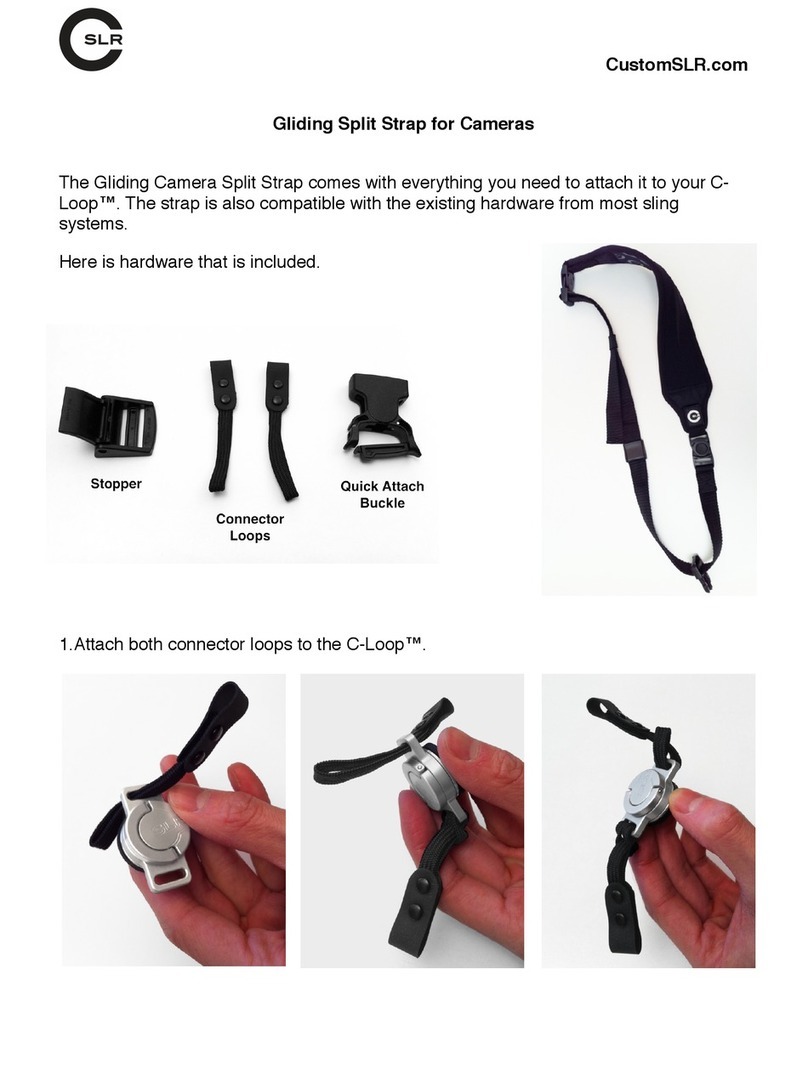 Custom SLR Gliding Split Strap User manual