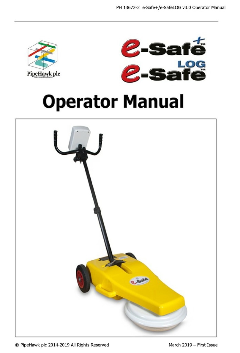 PipeHawk E-Safe + User manual