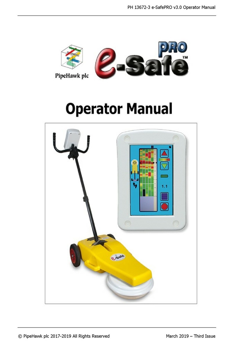 PipeHawk E-Safe Pro User manual