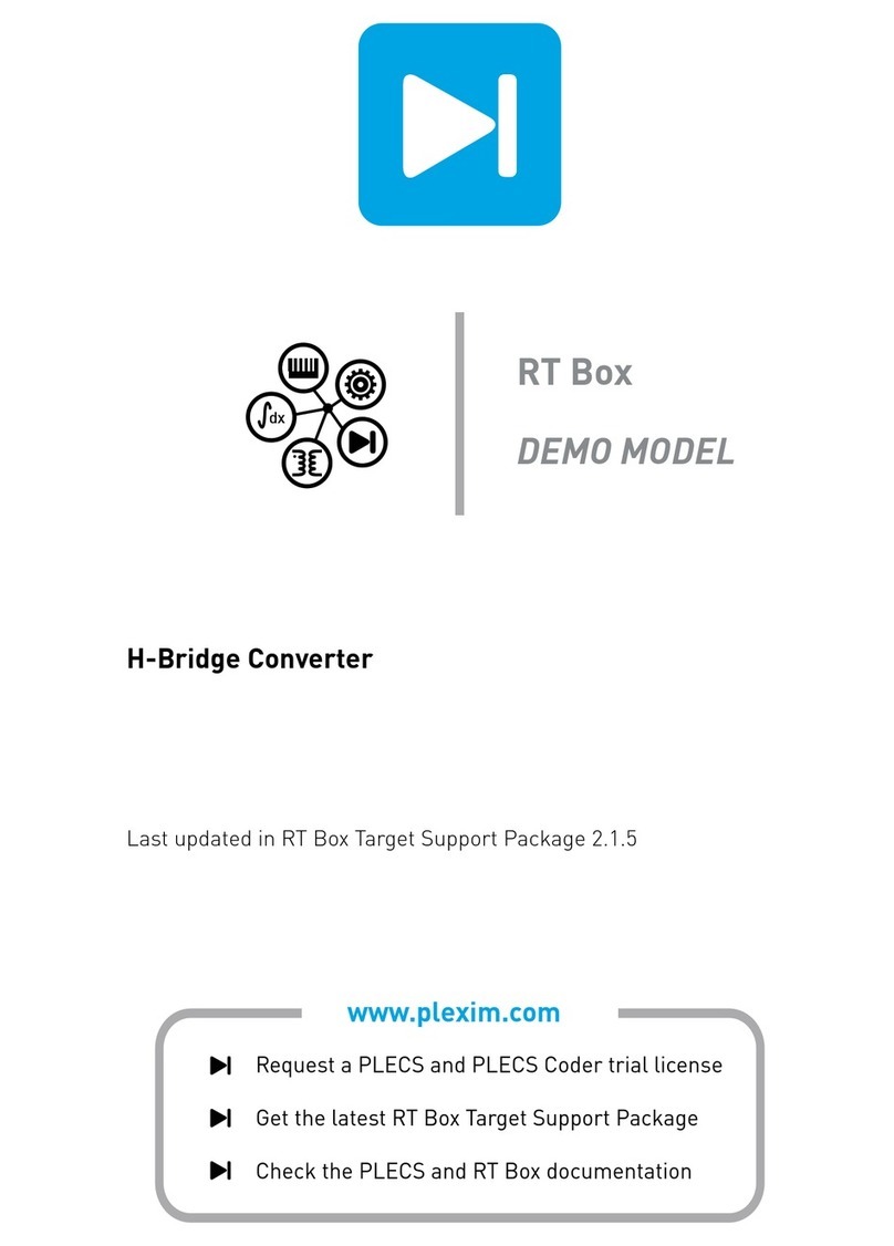 Plexim PLECS RT Box User manual