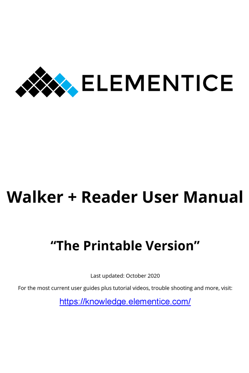 ELEMENTICE Walker+ User manual