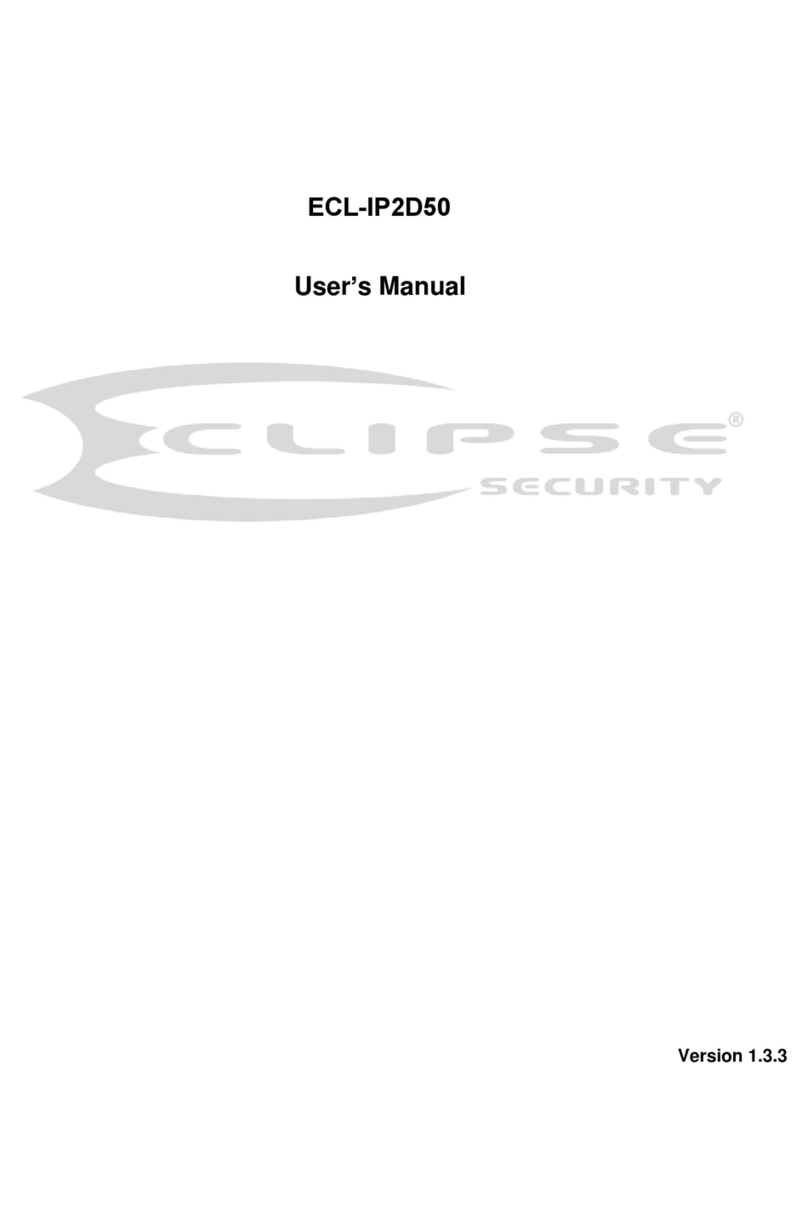 Eclipse Security ECL-IP2D50 User manual