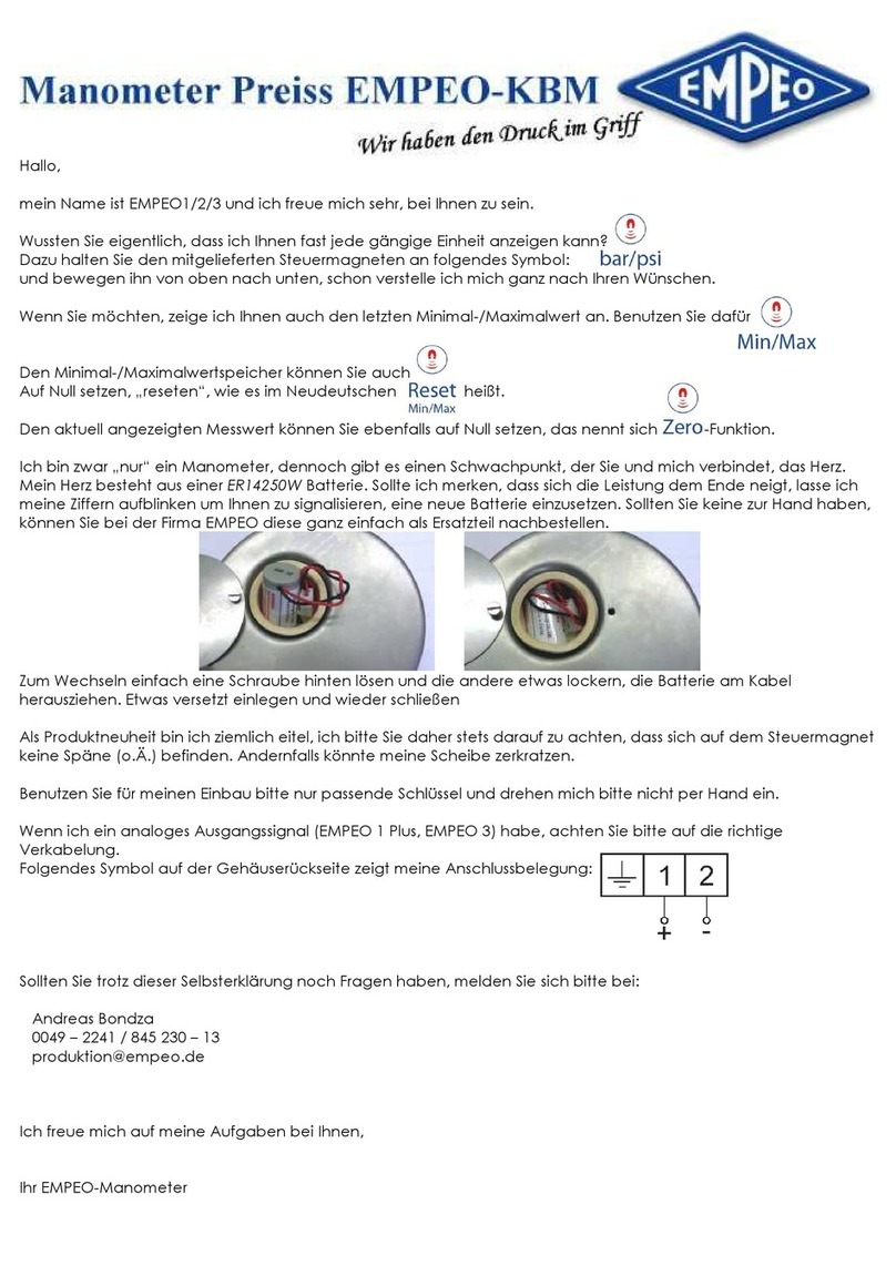 EMPEO 1 User manual
