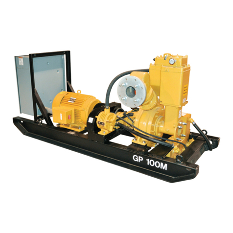 Sykes AmeriPumps GP100M Operation and maintenance instructions