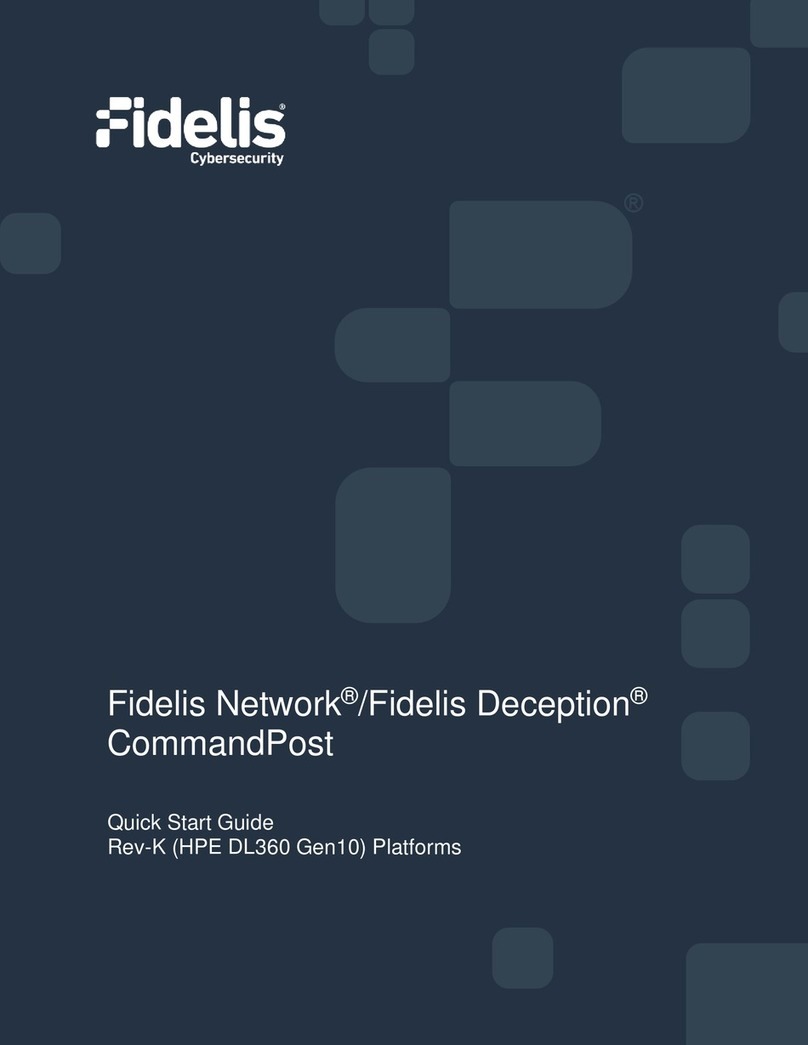 Fidelis Network CommandPost User manual