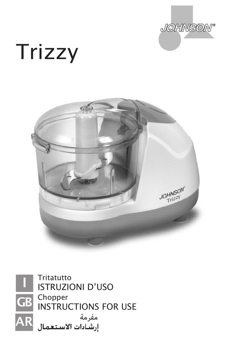Johnson Trizzy User manual Johnson Trizzy User manual
