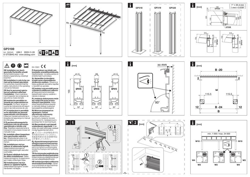 Stobag GP3100 User manual