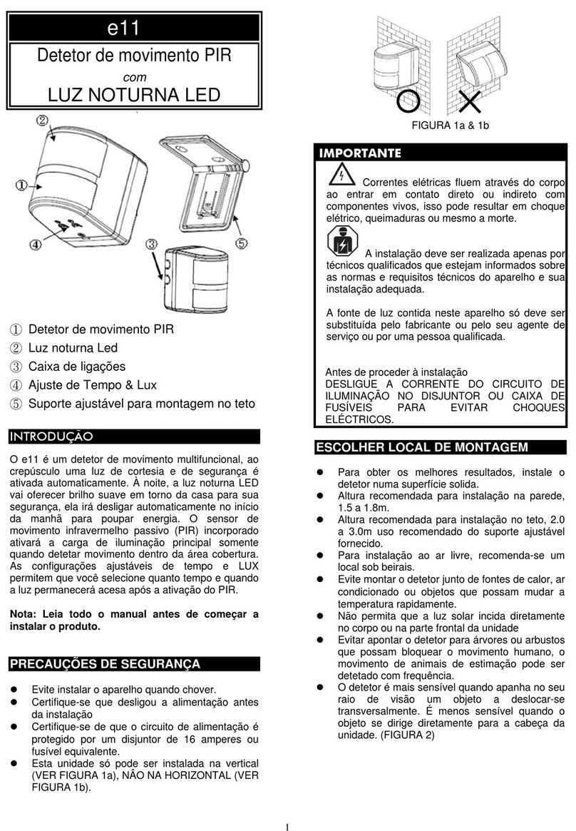 Electra e11 User manual