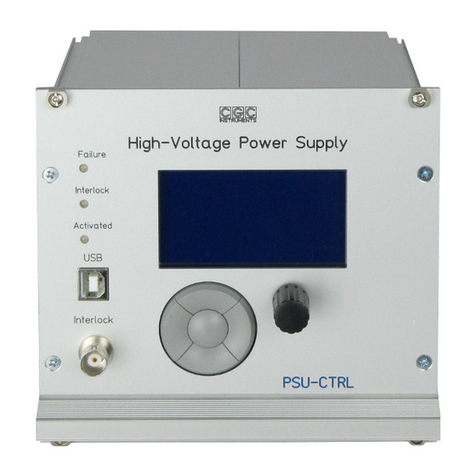 CGC PSU-CTRL-2D User manual