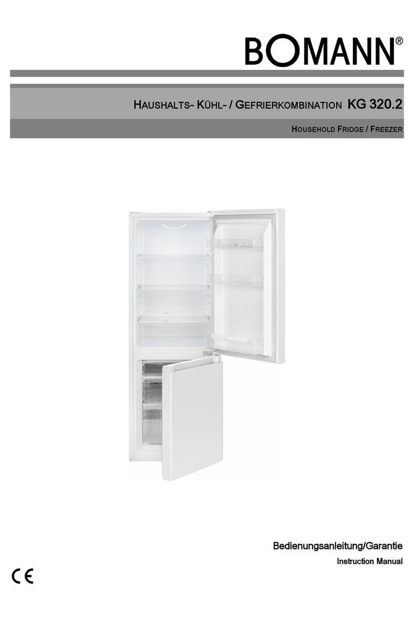 BOMANN KG 320.2 User manual