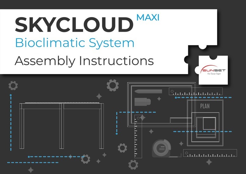 SUNSET SKYCLOUD MAXI User manual
