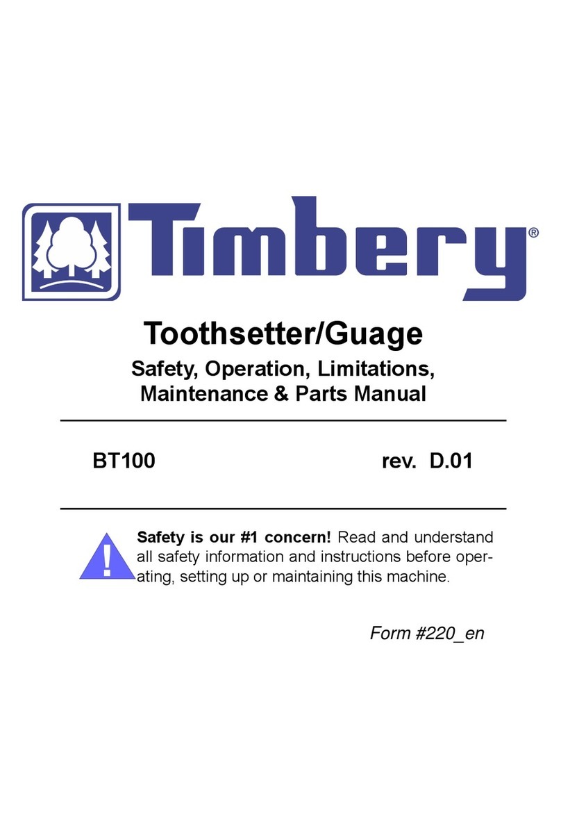 Timbery BT100 User manual