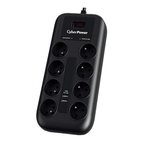 CyberPower P0820SUF0-FR User manual