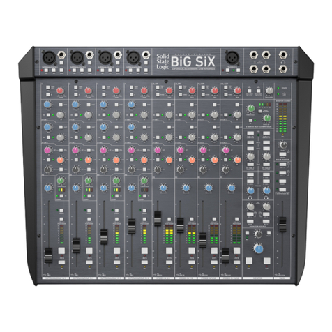 Solid State Logic BiG SiX User manual