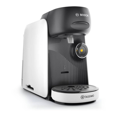 Bosch TASSIMO finesse TAS16B Series user manual