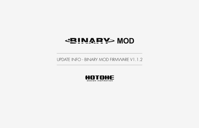 Hotone BINARY User manual