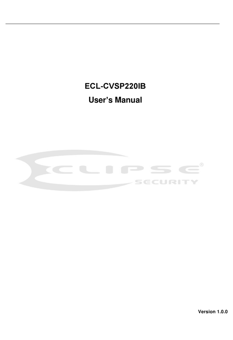 Eclipse Security ECL-CVSP220IB User manual
