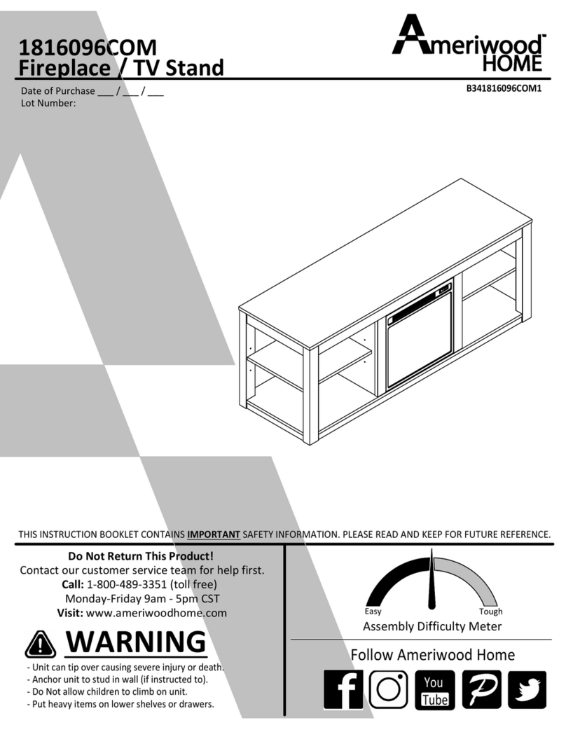 Ameriwood HOME 1816096COM User manual