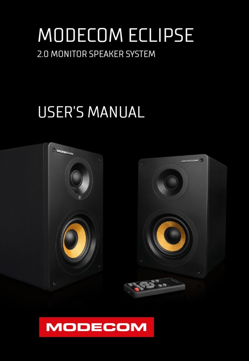 Modecom ECLIPSE User manual Modecom ECLIPSE User manual