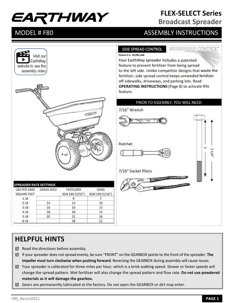 Earth Way FLEX-SELECT Series User manual