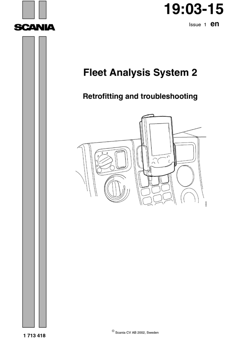 Scania Fleet Analysis System 2 User manual