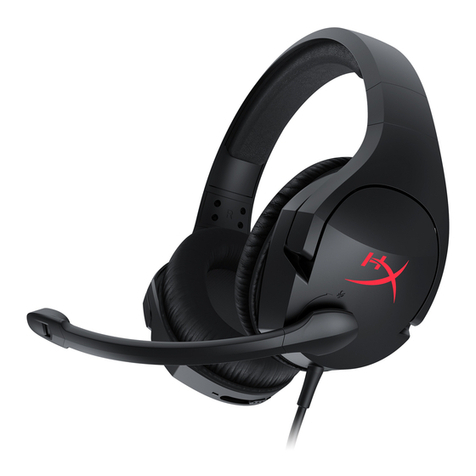 HyperX Cloud Stinger User manual