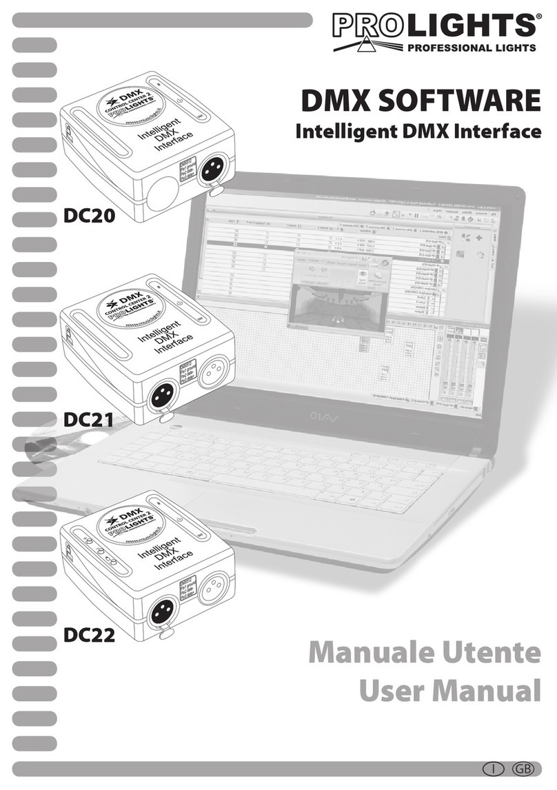 PRO Light DC20 User manual
