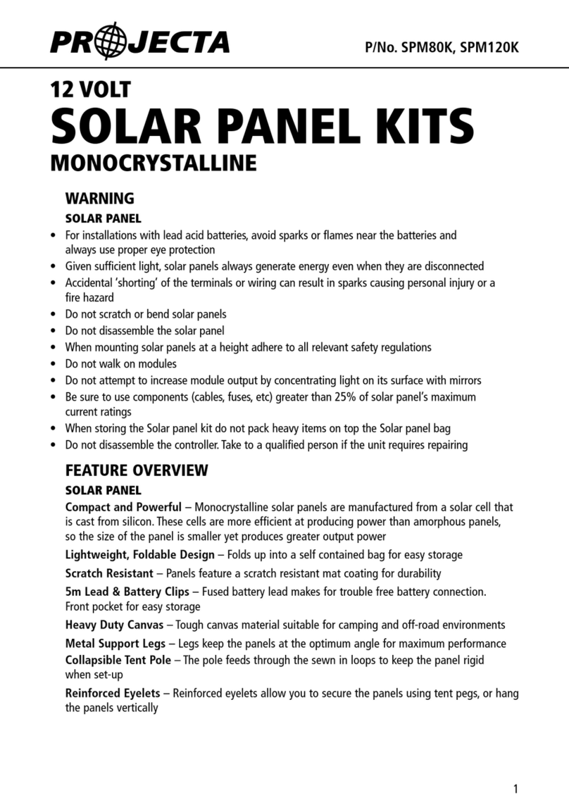Projecta SPM80K User manual
