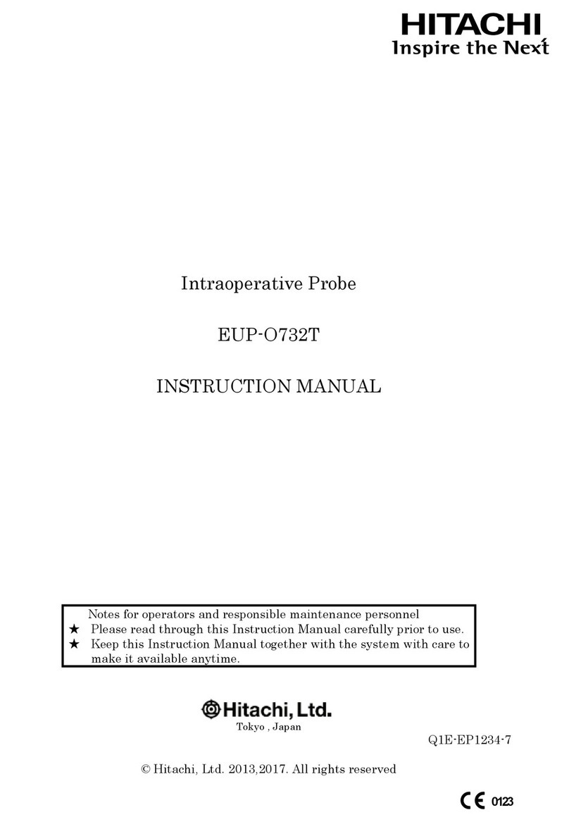 Hitachi EUP-O732T User manual Hitachi EUP-O732T User manual