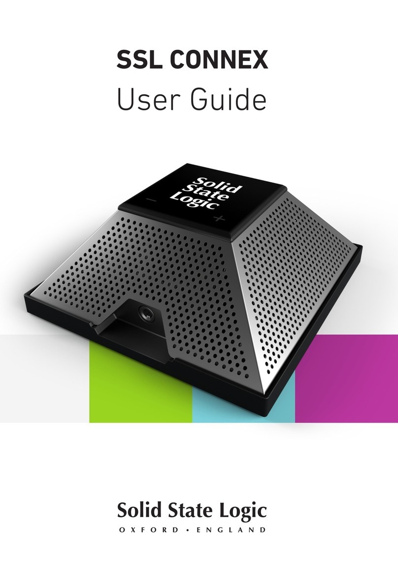 Solid State Logic CONNEX User manual