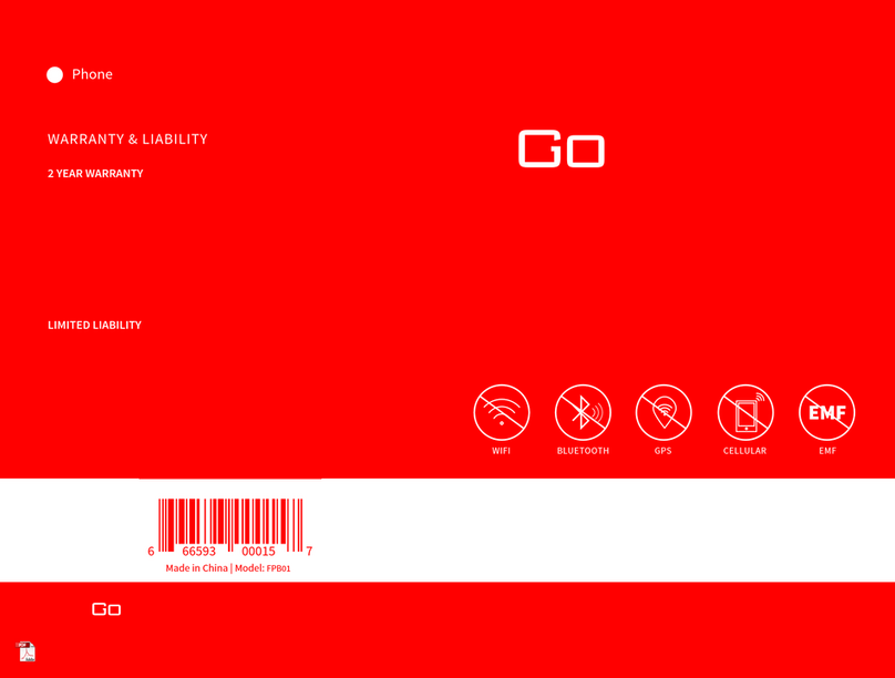 GoDark Faraday Bag User manual